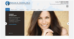 Desktop Screenshot of drrollindaniel.com
